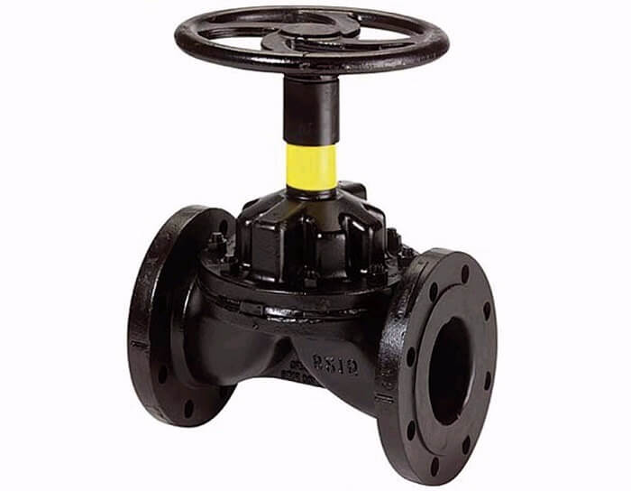 Rubber Lined Diaphragm Valve